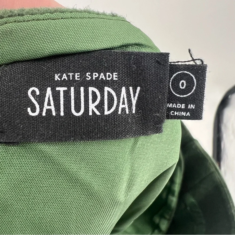 Kate Spade Green Mini Skirt